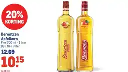 Makro Berentzen Apfelkorn aanbieding