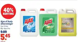 Makro Ajax of Andy allesreiniger aanbieding