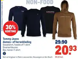 Makro Tommy Jeans dames- of herenkleding aanbieding