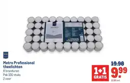 Makro Metro Professional theelichten aanbieding