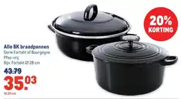 Makro Alle BK braadpannen aanbieding