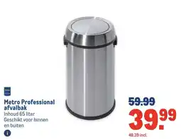 Makro Metro Professional afvalbak aanbieding