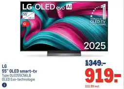 Makro LG OLED smart-tv Type aanbieding