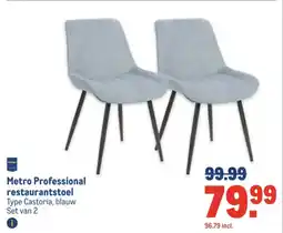 Makro Metro Professional restaurantstoel aanbieding