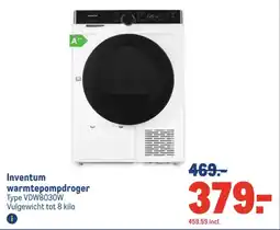Makro Inventum warmtepompdroger aanbieding