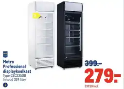 Makro Metro Professional displaykoelkast aanbieding