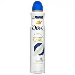 Trekpleister Dove Original Compressed Deodorant Spray aanbieding