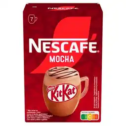 Trekpleister Nescafé Mocha Nestlé Kitkat Oploskoffie aanbieding