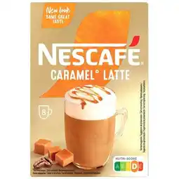 Trekpleister Nescafé Caramel Latte Oploskoffie aanbieding