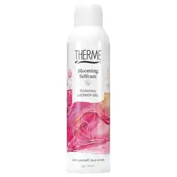 Trekpleister Therme Blooming Selfcare Foaming Shower Gel aanbieding