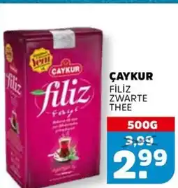 Sahan Supermarkten Çaykur aanbieding