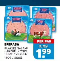 Sahan Supermarkten EFEPAŞA aanbieding
