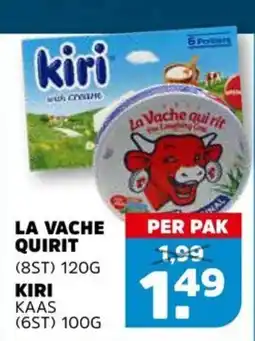 Sahan Supermarkten La Vache qui rit KIRI aanbieding