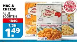 Sahan Supermarkten Mac & Cheese aanbieding