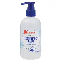 Kruidvat Kruidvat Desinfect Plus Handgel aanbieding