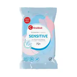Kruidvat Kruidvat Sensitive Billendoekjes aanbieding