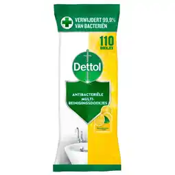 Kruidvat Dettol Power & Fresh Citrus Multi-reinigingsdoekjes aanbieding