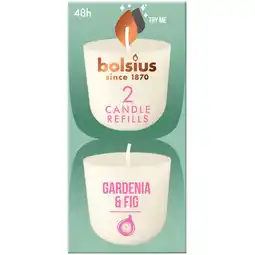 Kruidvat Bolsius Clean Light Gardenia & Fig Navulling aanbieding