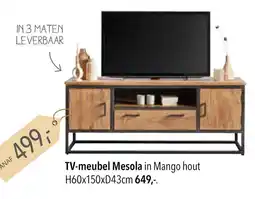 Pronto wonen TV-meubel Mesola aanbieding