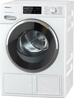 MediaMarkt MIELE TWL 780 WP EcoSpeed - Warmtepompdroger - 9 kg - 64 dB - Energielabel C aanbieding