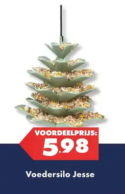Huisdier Voordeelshop Voedersilo Jesse aanbieding