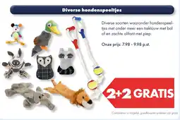 Huisdier Voordeelshop Diverse hondenspeeltjes aanbieding