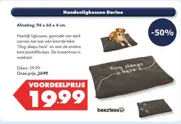 Huisdier Voordeelshop Hondenligkussen Dorino aanbieding