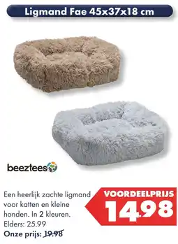 Huisdier Voordeelshop Ligmand Fae 45x37x18 cm aanbieding