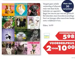 Huisdier Voordeelshop Kalenders en agenda's 2026 aanbieding