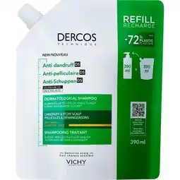 Etos Vichy Dercos Anti-Roos DS Shampoo DH Navulling 390 ML aanbieding