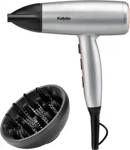 MediaMarkt BABYLISS Cosmos Föhn D580DE Föhn Cosmic Grey aanbieding