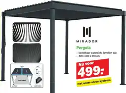 Van Cranenbroek Pergola aanbieding