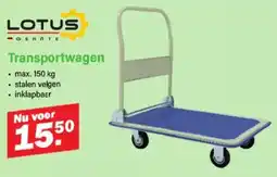 Van Cranenbroek Transportwagen aanbieding