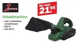 Van Cranenbroek Schaafmachine aanbieding