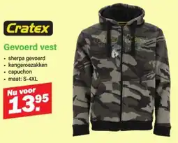 Van Cranenbroek Gevoerd vest aanbieding