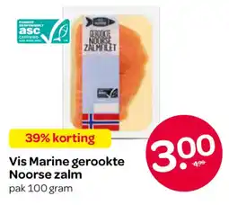 Spar Vis Marine gerookte Noorse zalm aanbieding