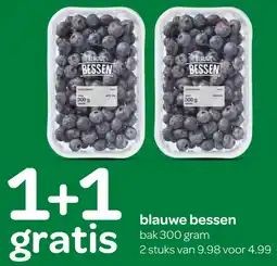 Spar blauwe bessen aanbieding