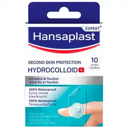 Kruidvat Hansaplast Second Skin Protection Hydrocolloid Pleisters aanbieding