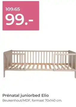 Prenatal Prénatal juniorbed Elio aanbieding