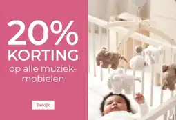 Prenatal op alle muziek-mobielen aanbieding