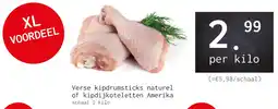 Naanhof Verse kipdrumsticks naturel of kipdijkoteletten Amerika aanbieding