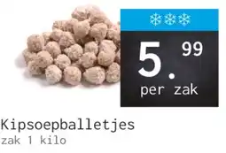 Naanhof Kipsoepballetjes aanbieding