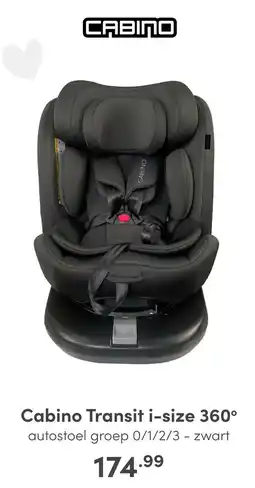 Baby & Tiener Cabino Transit i-size 360° aanbieding