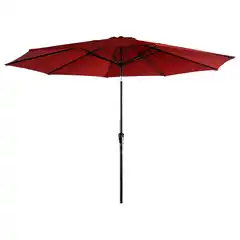 Praxis Happy Garden Parasol Hapuna Rood Ø 2,70 M aanbieding