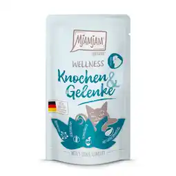 Zooplus 12x 125g MjAMjAM Wellness Botten & Gewrichten - Kip natvoer voor katten aanbieding