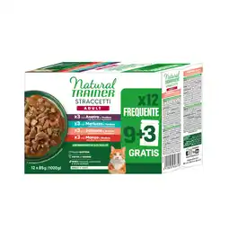 Zooplus Naturel Trainer Reepjes in Saus 12 x 85 g - Mixpakket (Eend, Kabeljauw, Zalm, Rundvlees) aanbieding