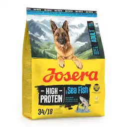 Zooplus 900g Josera High Protein Adult Zeevis droogvoer voor honden aanbieding