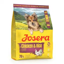 Zooplus 900g Josera Mini Senior Kip & Rijst droogvoer voor honden aanbieding