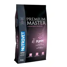 Zooplus 15kg Nutrivet Premium Master Puppy met kip droog hondenvoer aanbieding