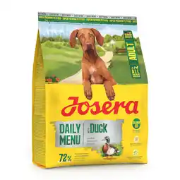 Zooplus 900g Josera Daily Menu Adult Eend droogvoer voor honden aanbieding